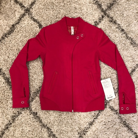 lululemon athletica Jackets & Blazers - Lululemon Game Day Jacket Pink New Size 6